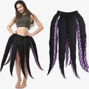 Ursula Sea Witch Tentacle Skirt. Women's Large